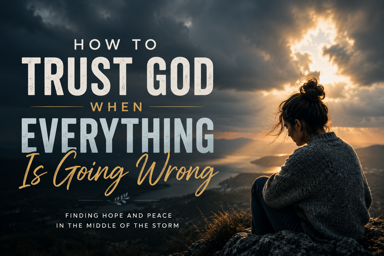 How to Trust God When Everything Is Going Wrong
