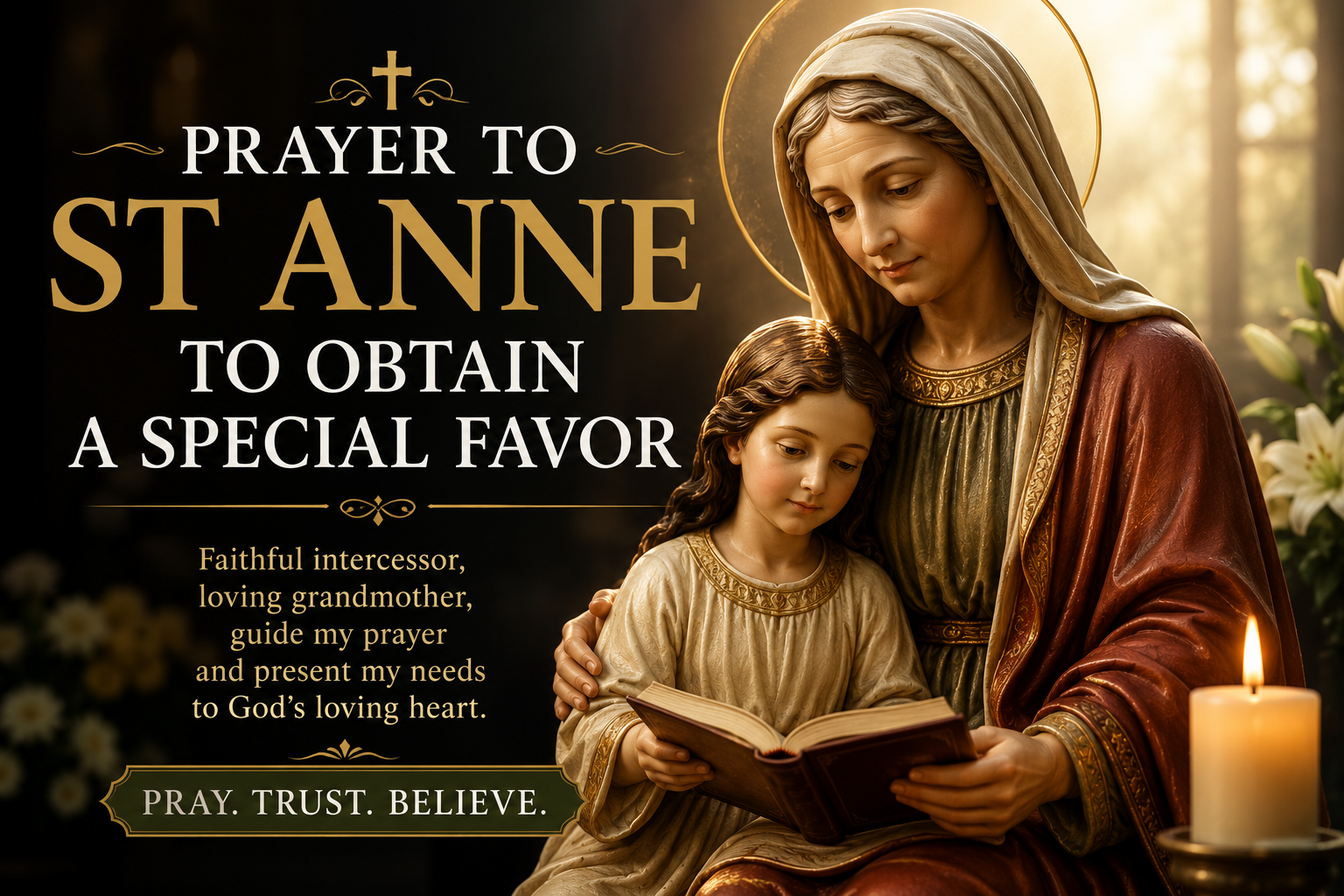 Prayer to St Anne to Obtain a Special Favor