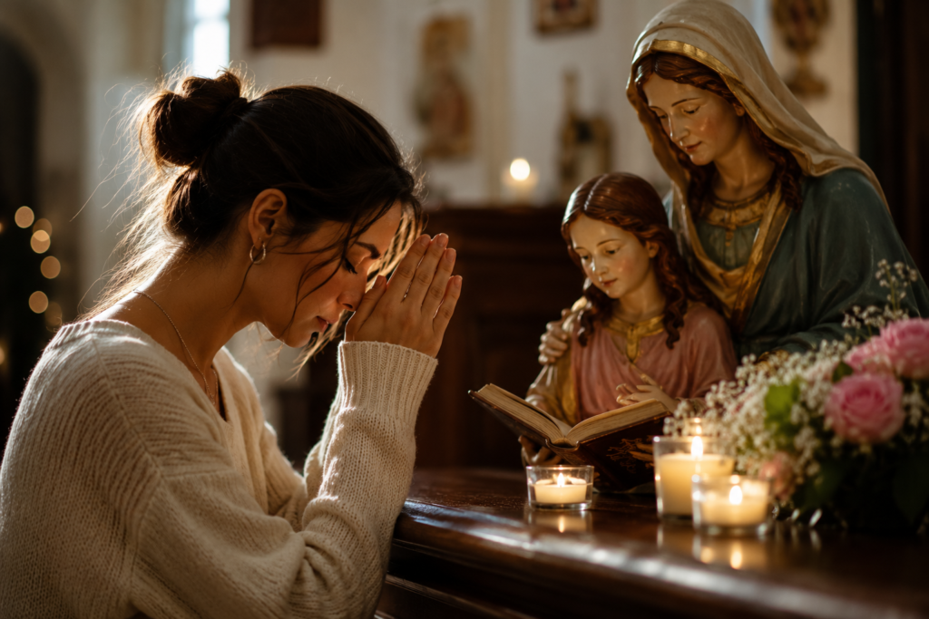 Prayer to St Anne for My Family